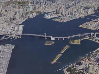 Tokyo City, Japan (2019) 3D Model