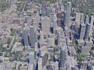 Toronto City, ON, Canada (2019) 3D Model