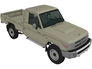 Toyota Land Cruiser [J71] 3D Model