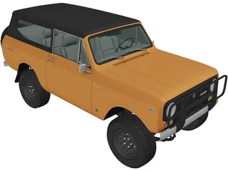 International Scout II (1976) 3D Model