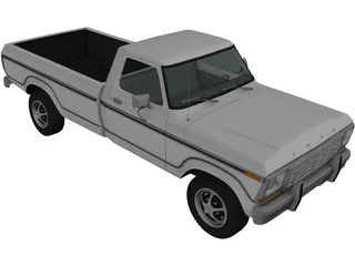 Ford F150 (1978) 3D Model