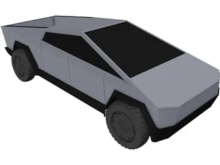 Tesla Cybertruck 3D Model