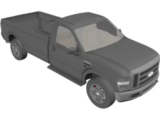 Ford F-150 Pickup 3D Model