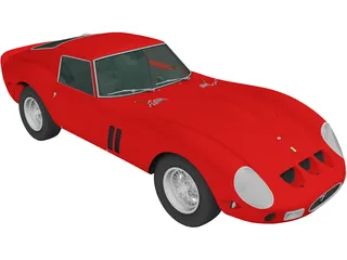 Ferrari 250 GTO (1962) 3D Model