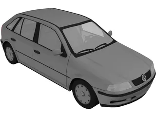 Volkswagen Gol G3 3D Model