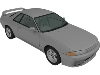 Nissan Skyline R32 GT-R Coupe (1989) 3D Model