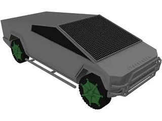 Tesla Cybertruck 3D Model