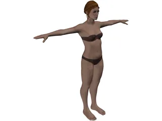 Woman 3D Model