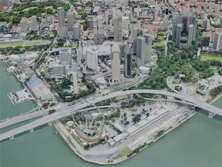 Singapore City (2019) 3D Model