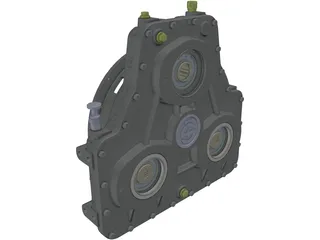 Stiebel A4373 Gearbox 3D Model