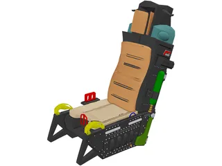 Ejection Seat 3D Model