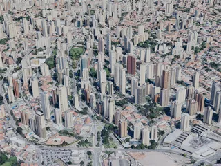 Sao Paulo City, Brazil (2019) 3D Model