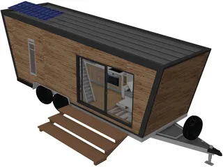 Pixani Caravan 3D Model