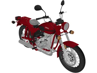 Ural Solo sT (2013) 3D Model