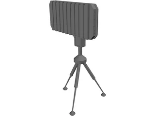 Ground Radar 3D Model