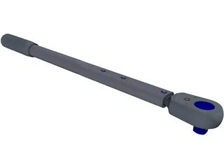 Torque Wrench 3D Model