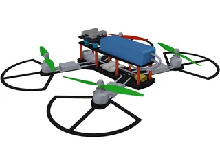 Quadcopter 3D Model