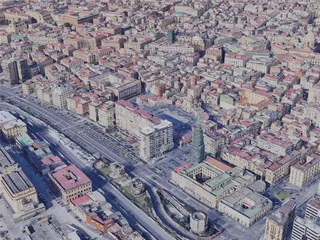 Naples City, Italy (2019) 3D Model
