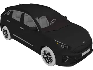 Kia Niro EV (2018) 3D Model