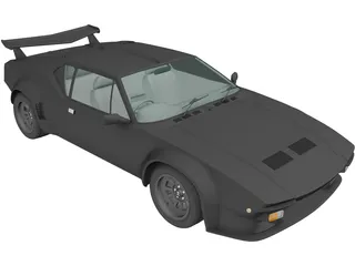 De Tomaso Pantera (1984) 3D Model