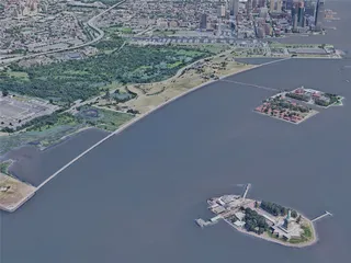 Jersey City, NJ, USA (2019) 3D Model