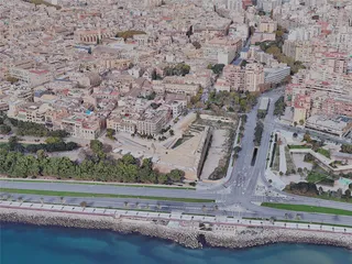 Palma City, Spain (2019) 3D Model