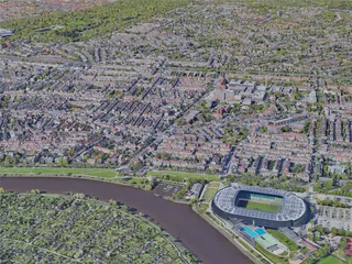 Bremen City, Germany (2019) 3D Model