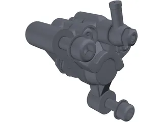 Formula Mountain Bike Brake Caliper 3D Model