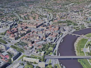 Dresden City, Germany (2019) 3D Model