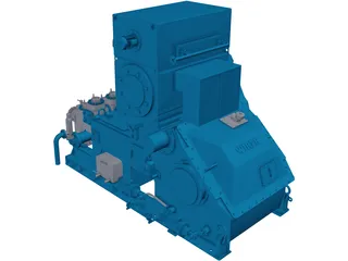 Pressure Pump 3D Model