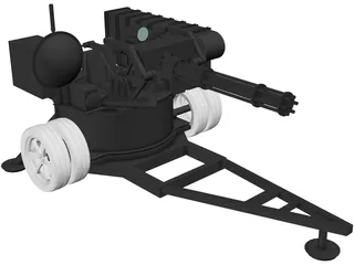 M61 Vulcan 3D Model