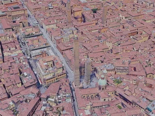 Bologna City, Italy (2019) 3D Model