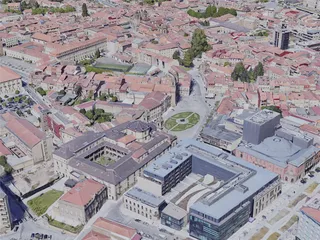 Braga City, Portugal (2019) 3D Model