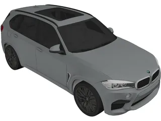 BMW X5M [F85] 3D Model