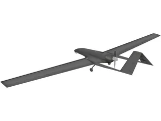 Bayraktar TB2 Tactical UAS 3D Model