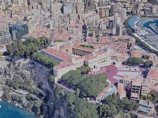 Monaco City, Monaco (2019) 3D Model