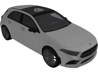 Mercedes-Benz A-Class (2020) 3D Model