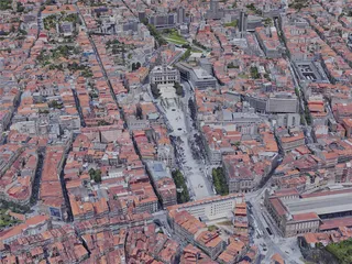 Porto City, Portugal (2019) 3D Model