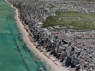 Recife City, Brazil (2019) 3D Model