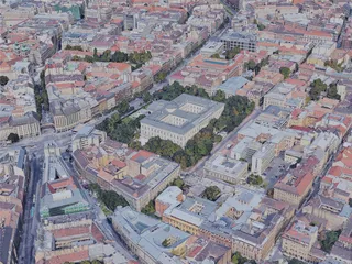 Budapest City, Hungary (2019) 3D Model