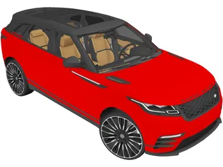 Range Rover Velar HSE Dynamic 3D Model