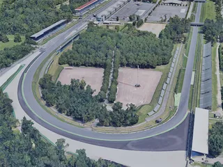 Monza Race Track (2019) 3D Model