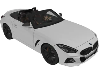 BMW Z4 M40i Convertible (2019) 3D Model