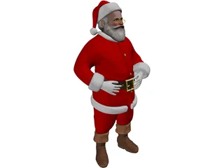 Santa Claus 3D Model