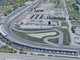 Indianapolis Motor Speedway (2019) 3D Model