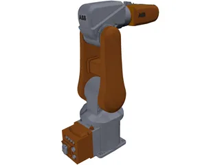 ABB IRB120 Robot 3D Model