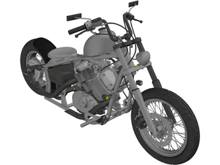 Yamaha Bobber 3D Model