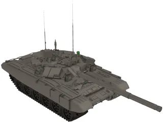 T-90 3D Model