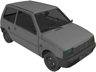 VAZ 1111 Oka 3D Model