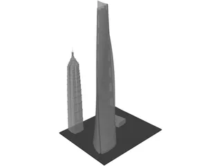 Shanghai Tower 3D Model